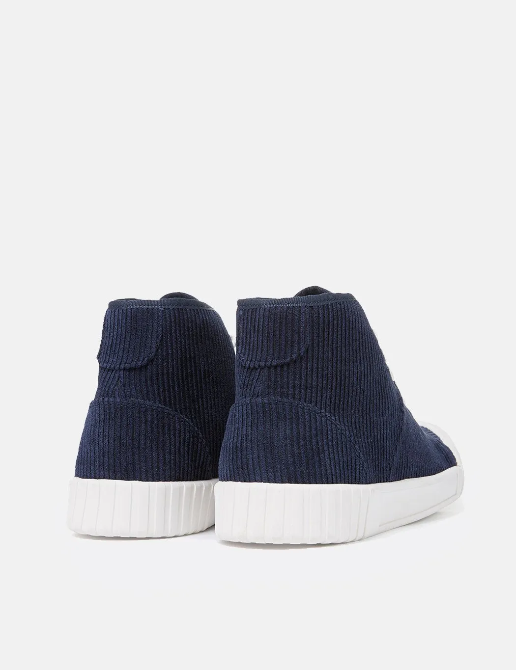 Good News Rhubarb Hi Trainers (Cord) - Navy