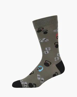 Gym Junkie | Mens Bamboo Sock