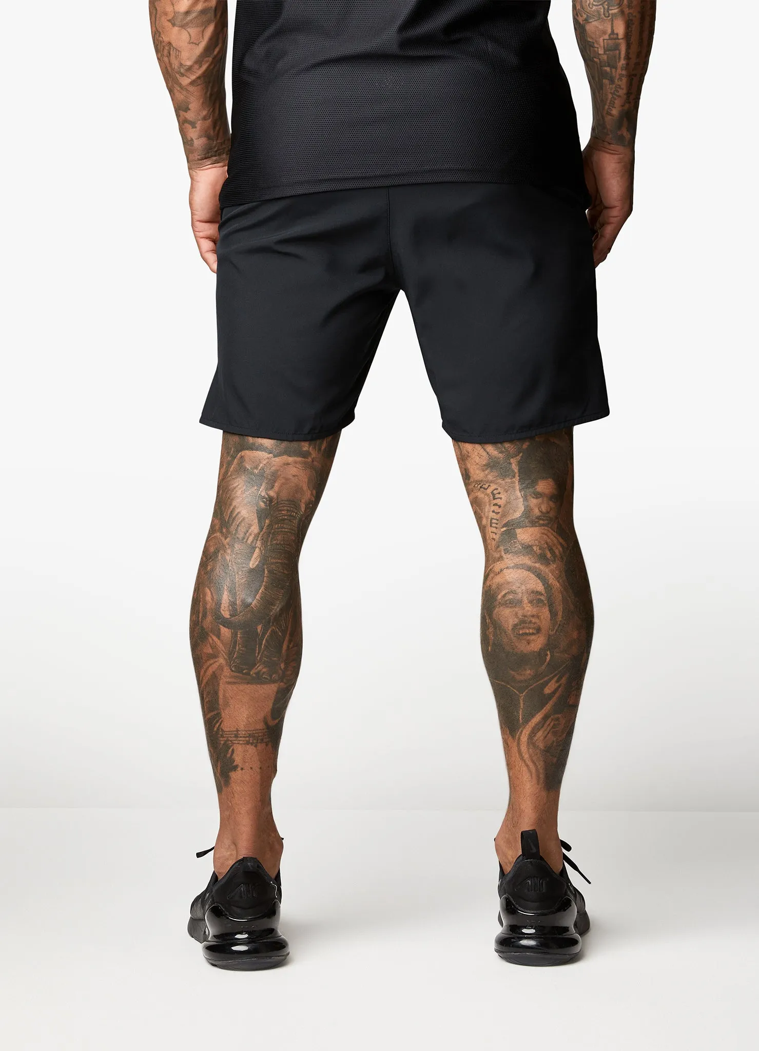 Gym King Flex Short - Black/Gold