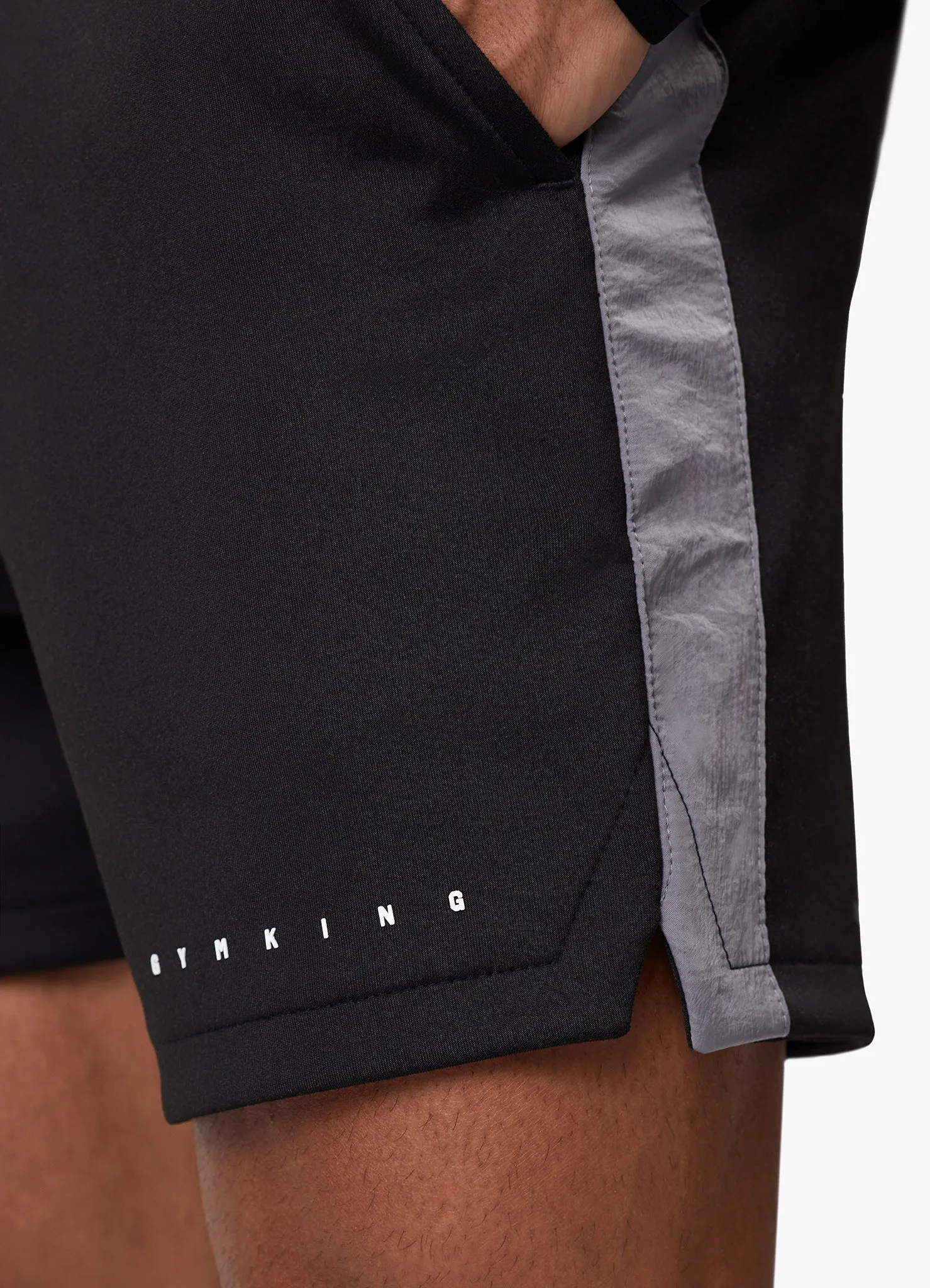 Gym King Rebellion Crush Short - Black