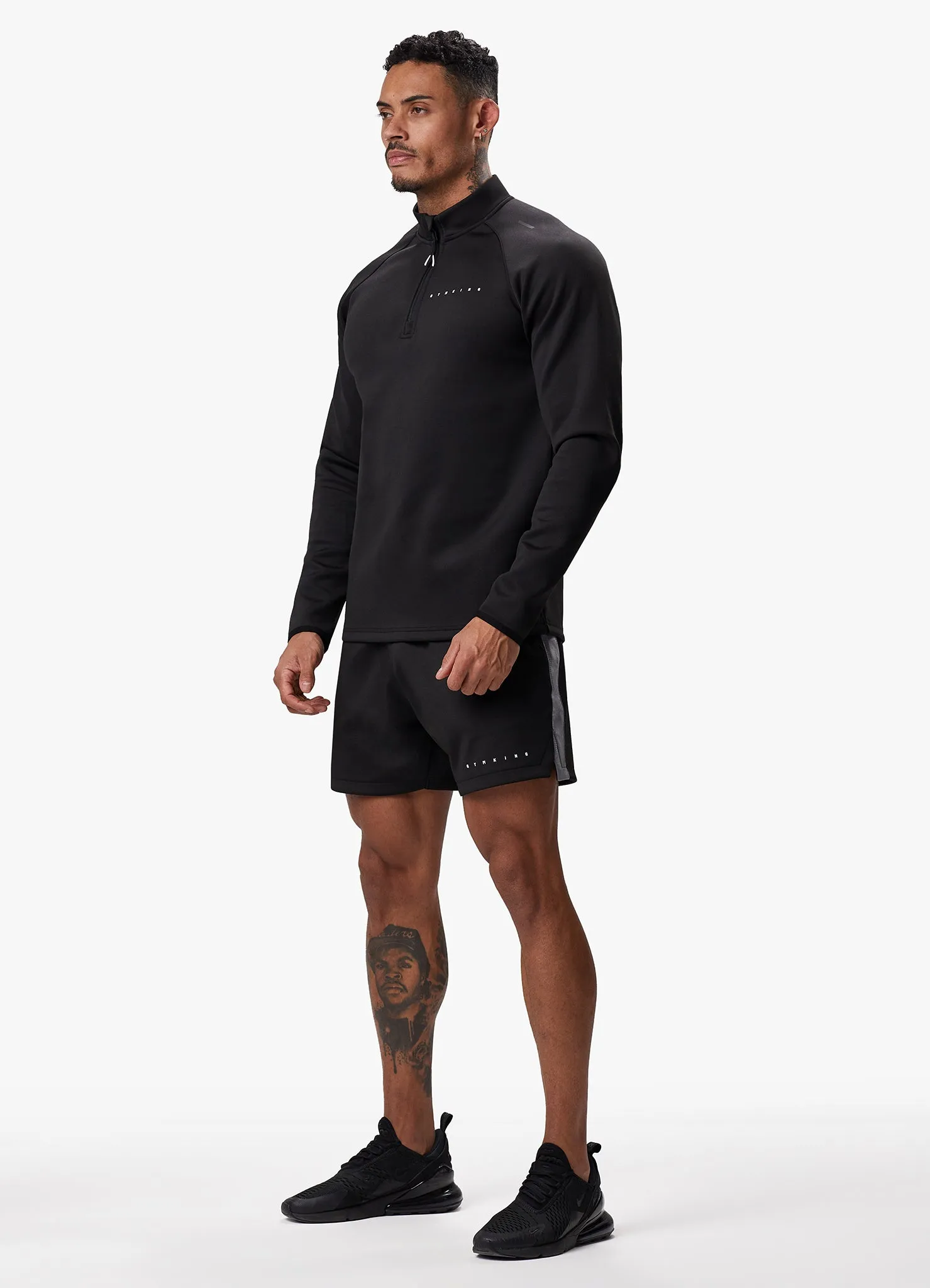 Gym King Rebellion Crush Short - Black