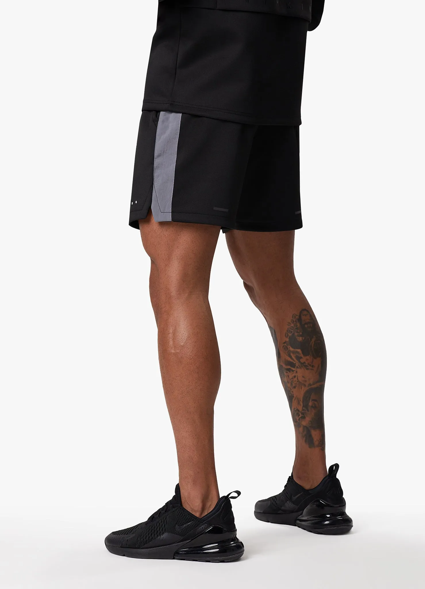 Gym King Rebellion Crush Short - Black