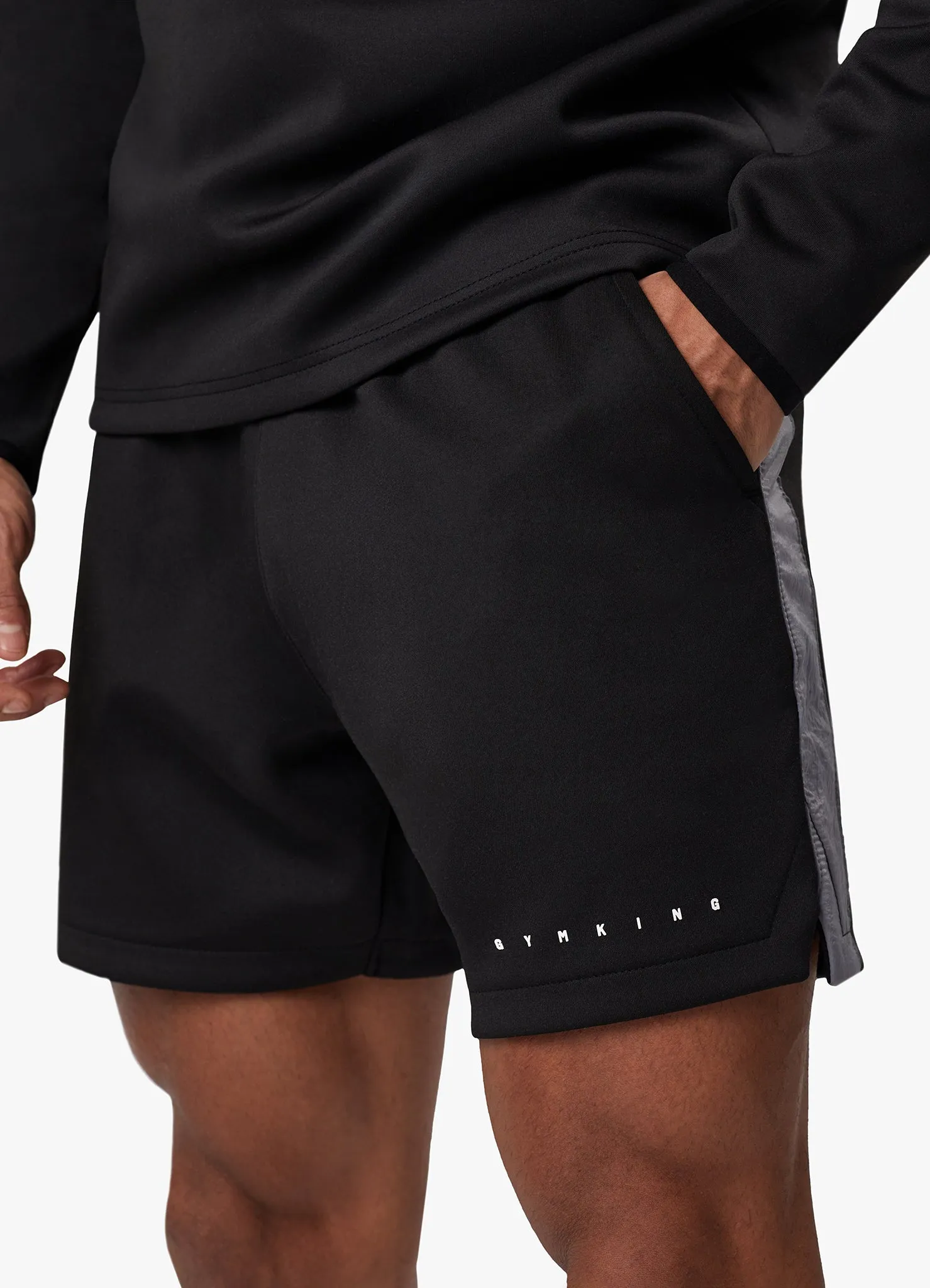 Gym King Rebellion Crush Short - Black