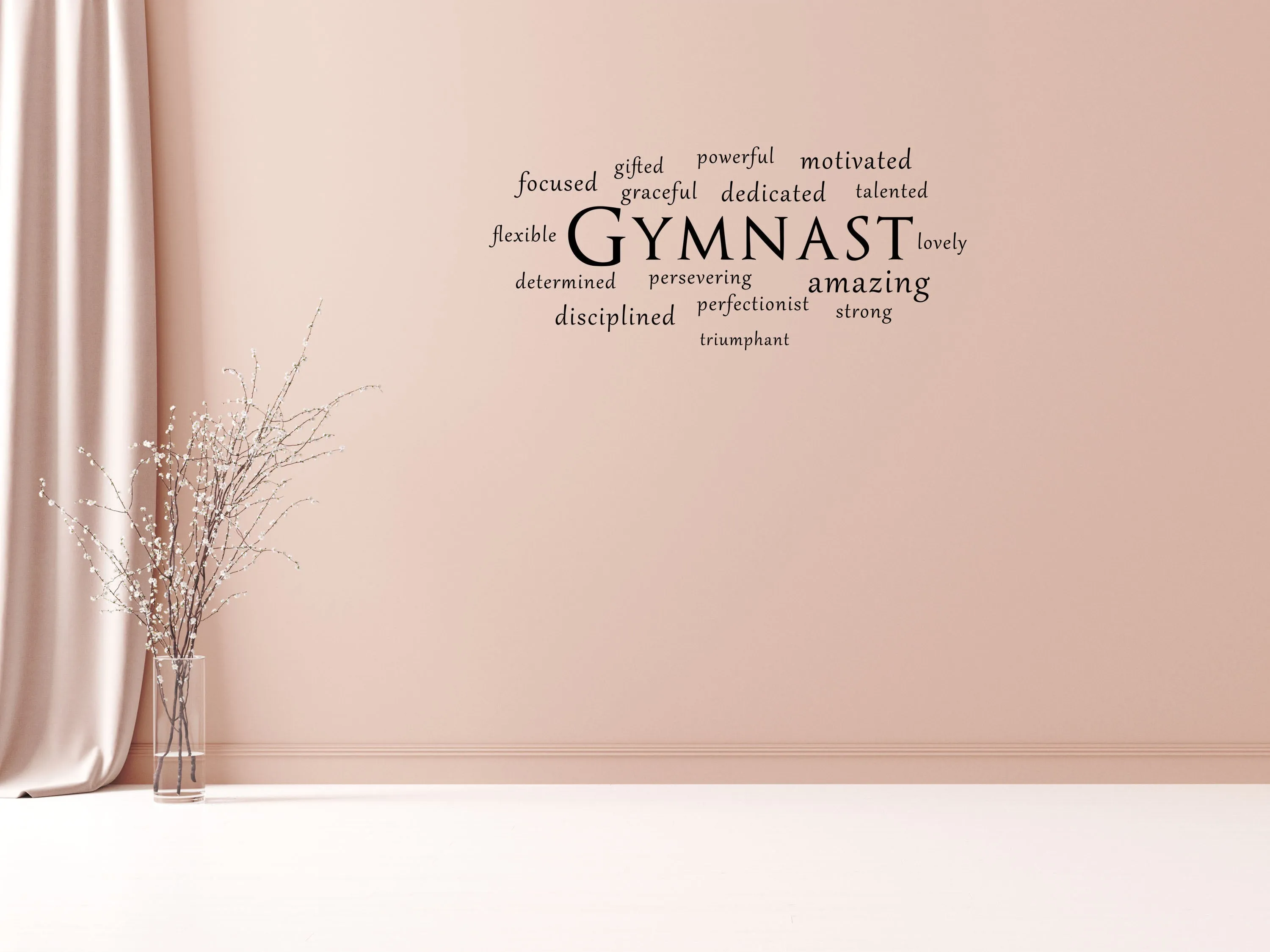 Gymnast Wall Sticker Wall Decal