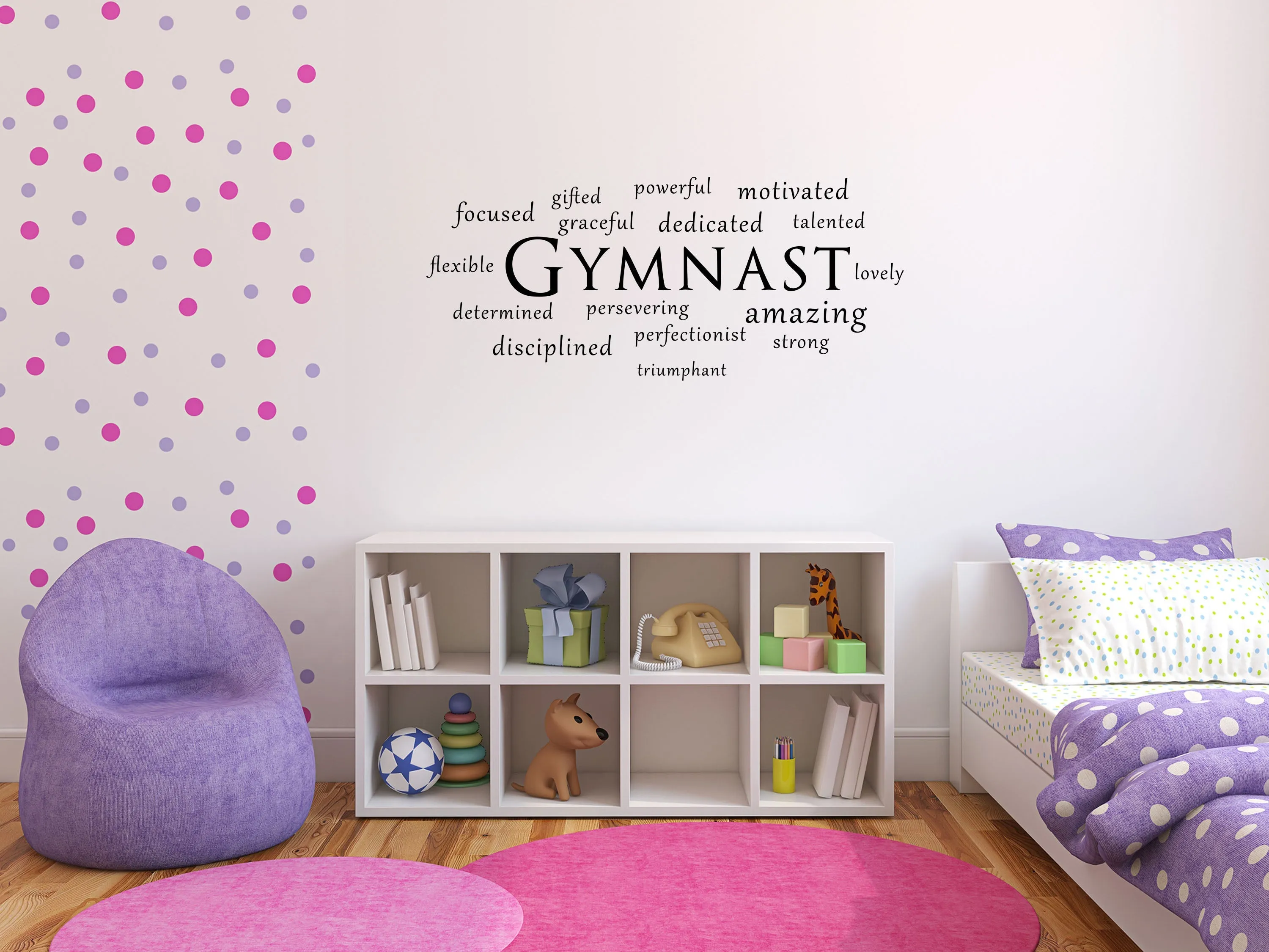 Gymnast Wall Sticker Wall Decal