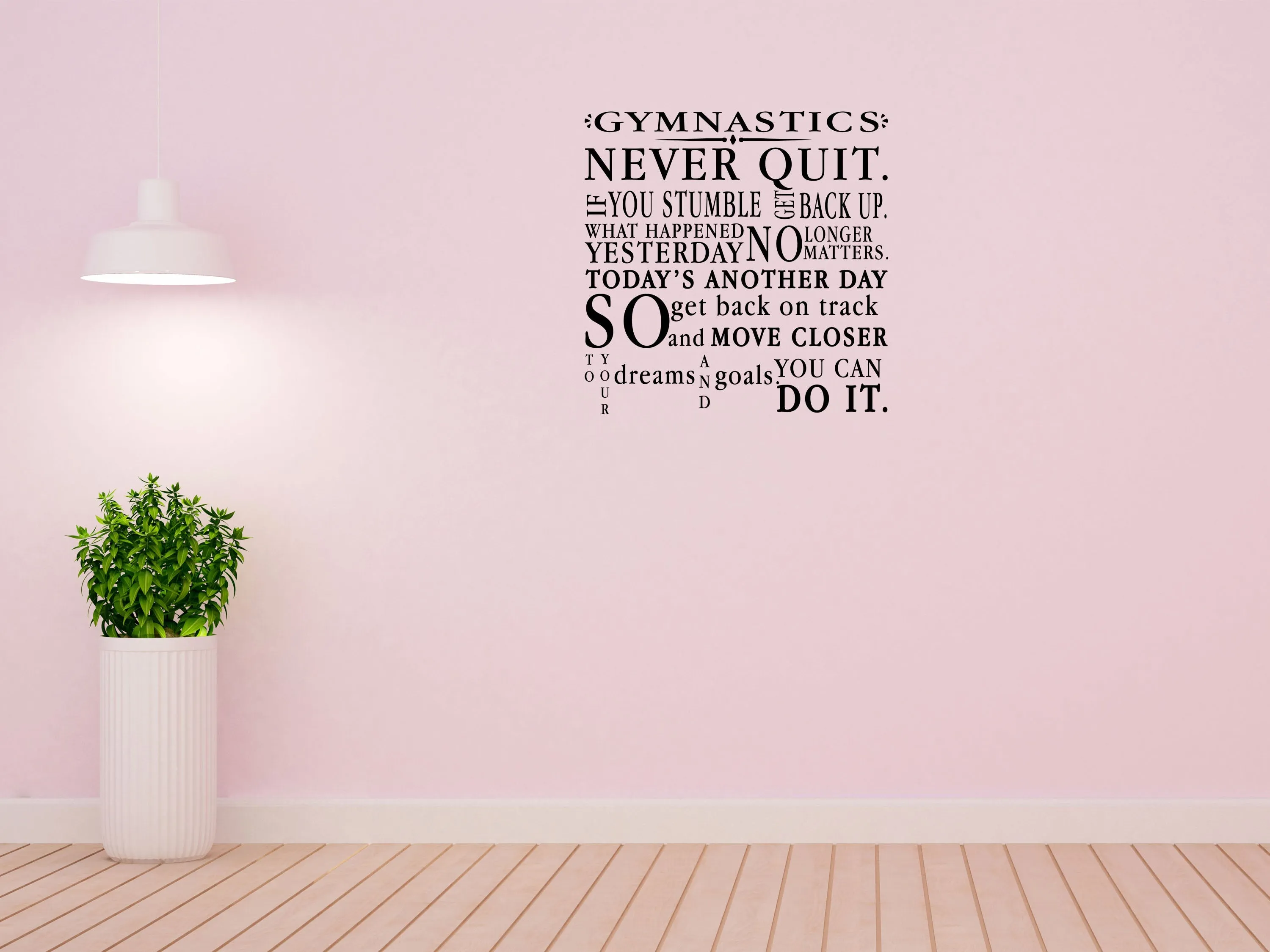 Gymnastics Wall Decal