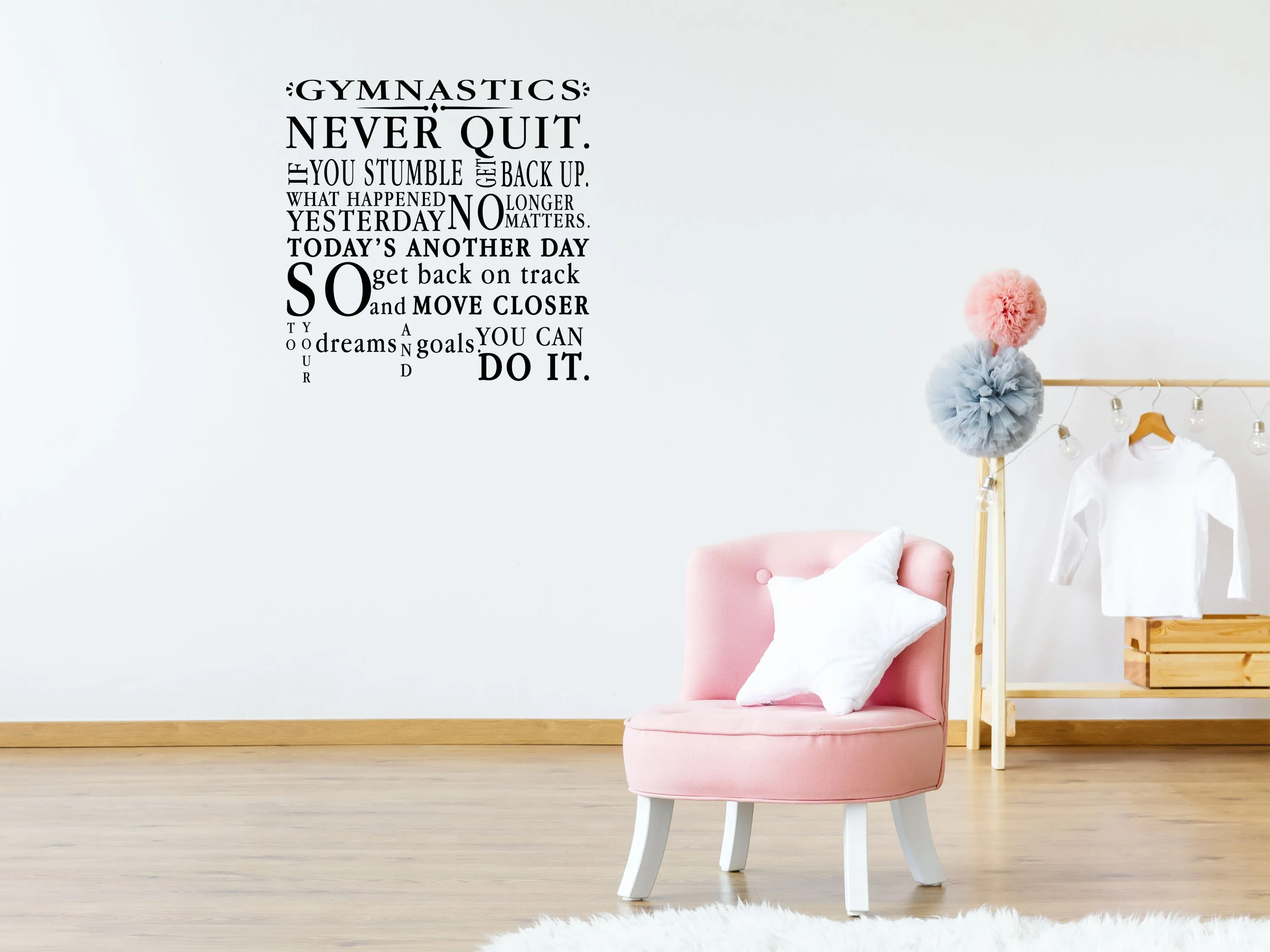 Gymnastics Wall Decal