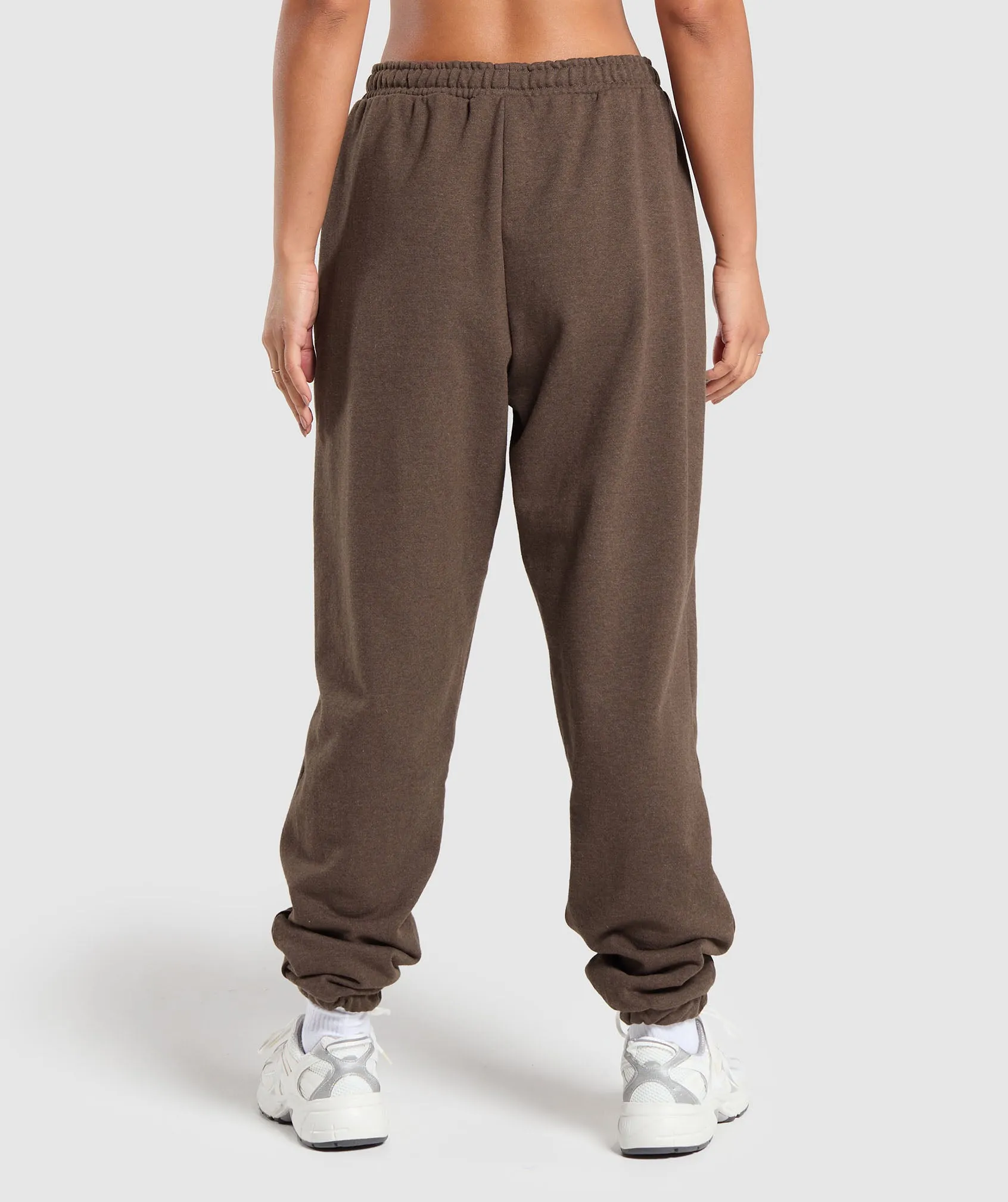 Gymshark Rest Day Sweats Joggers - Cozy Brown Marl