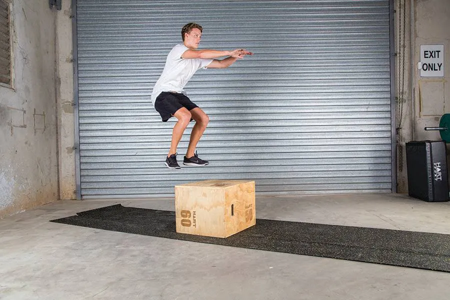 HART 3 in 1 Wooden Plyo Box