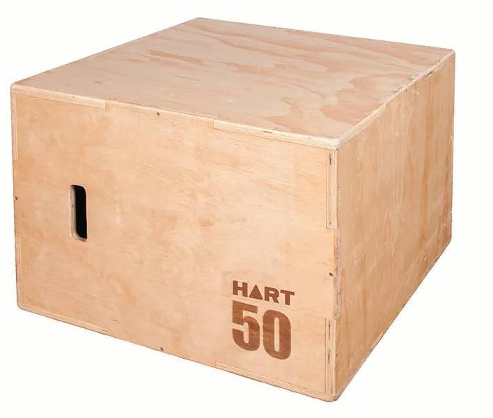 HART 3 in 1 Wooden Plyo Box