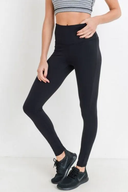 Highwaist Essential Solid Leggings