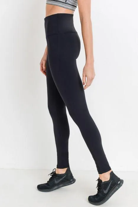 Highwaist Essential Solid Leggings