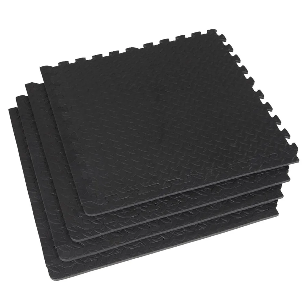 Hit Fitness Interlocking Mat 4 Piece | 62 x 62 x 1 cm