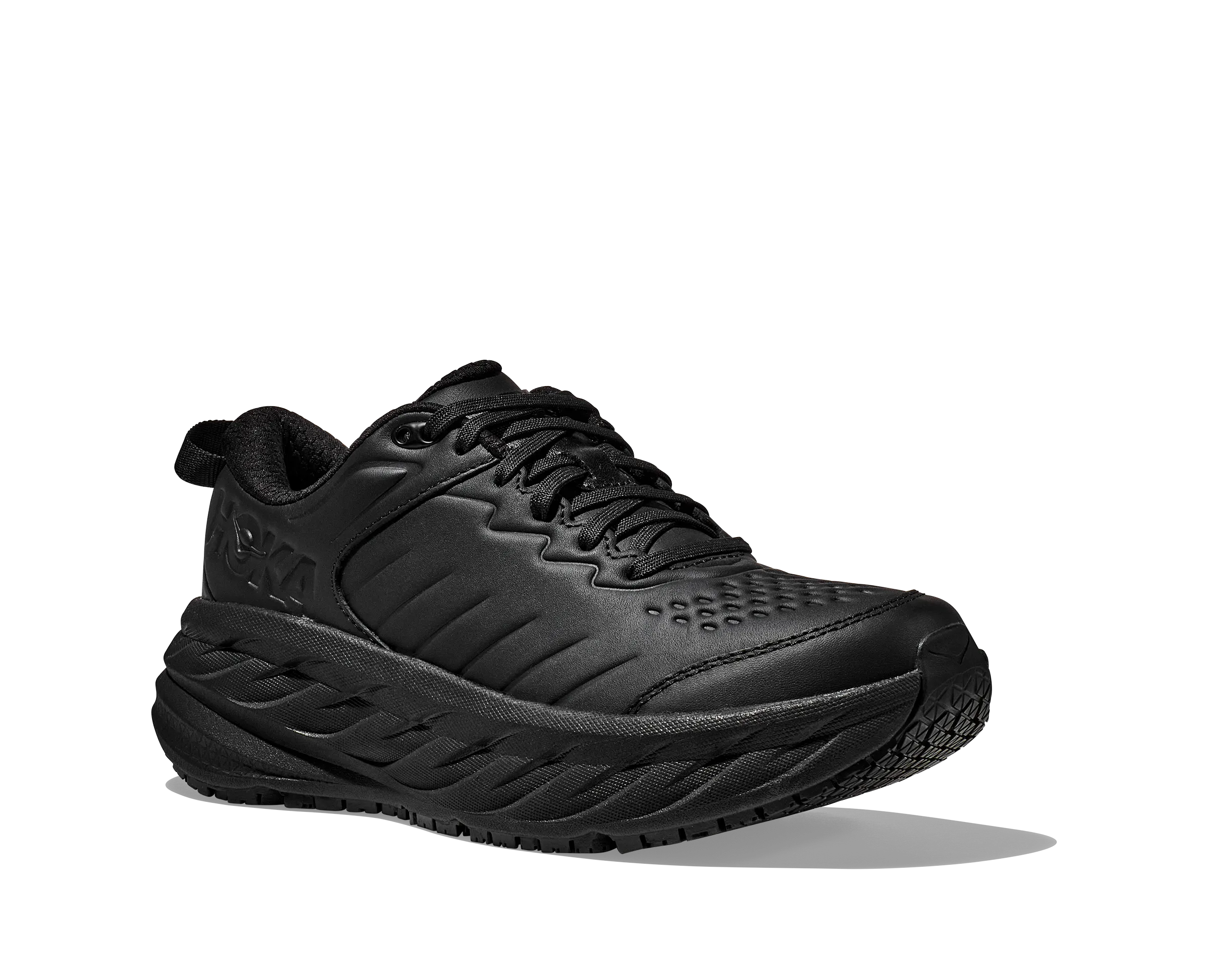 Hoka Mens Trainer Bondi SR Black/Black