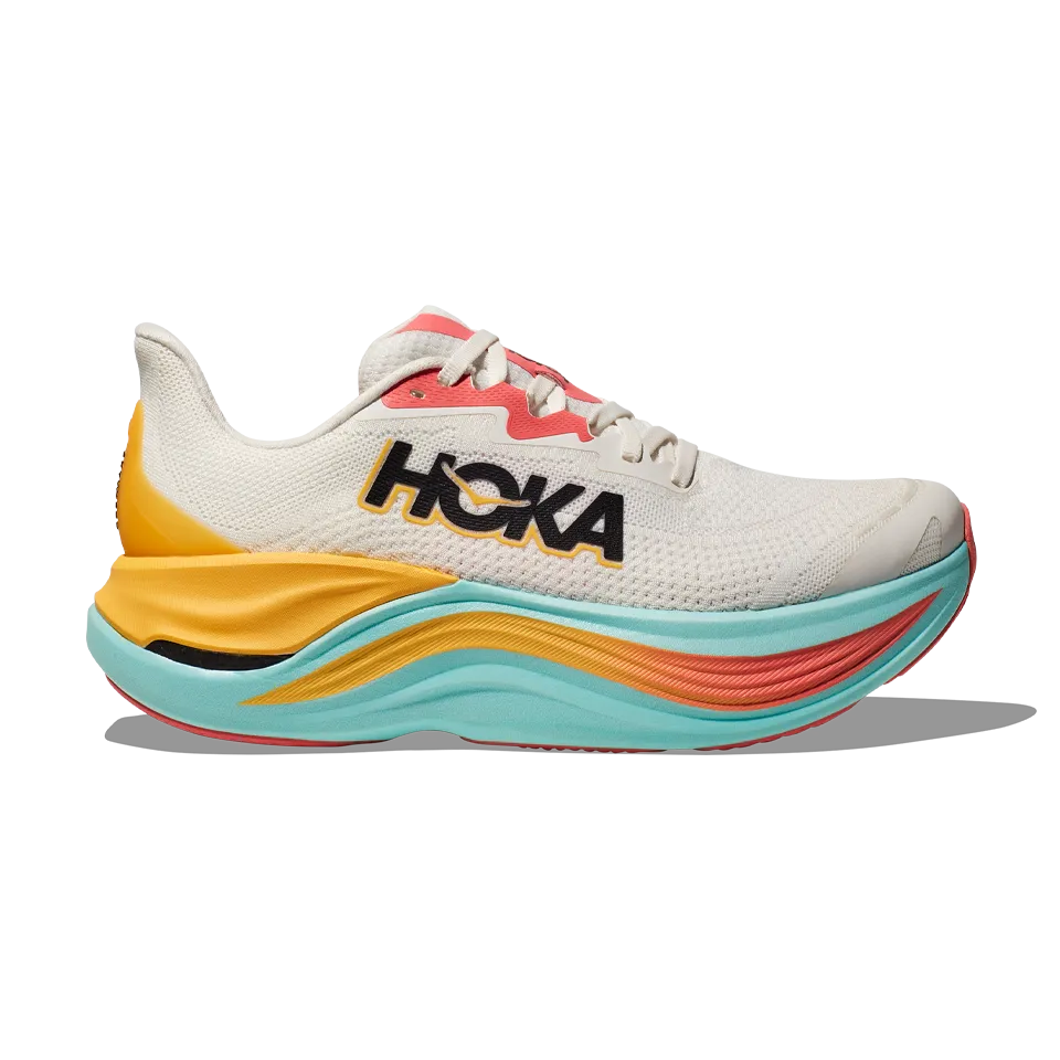 HOKA Women's Skyward X Blanc De Blanc/Swim Day