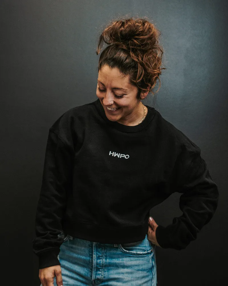 HWPO Crop Crew Sweatshirt