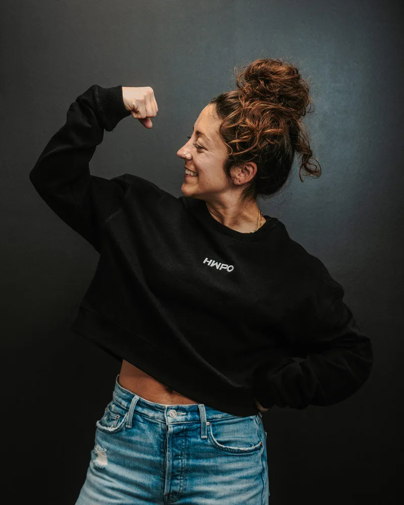 HWPO Crop Crew Sweatshirt