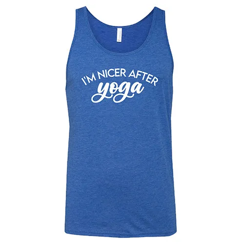 I'm Nicer After Yoga Shirt Unisex