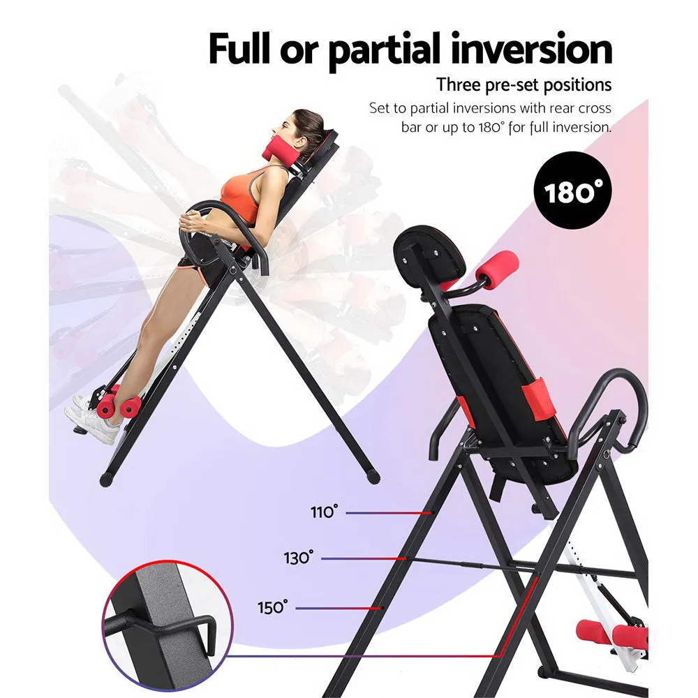 Inversion Table Gravity Stretcher Inverter Foldable Home Fitness Gym