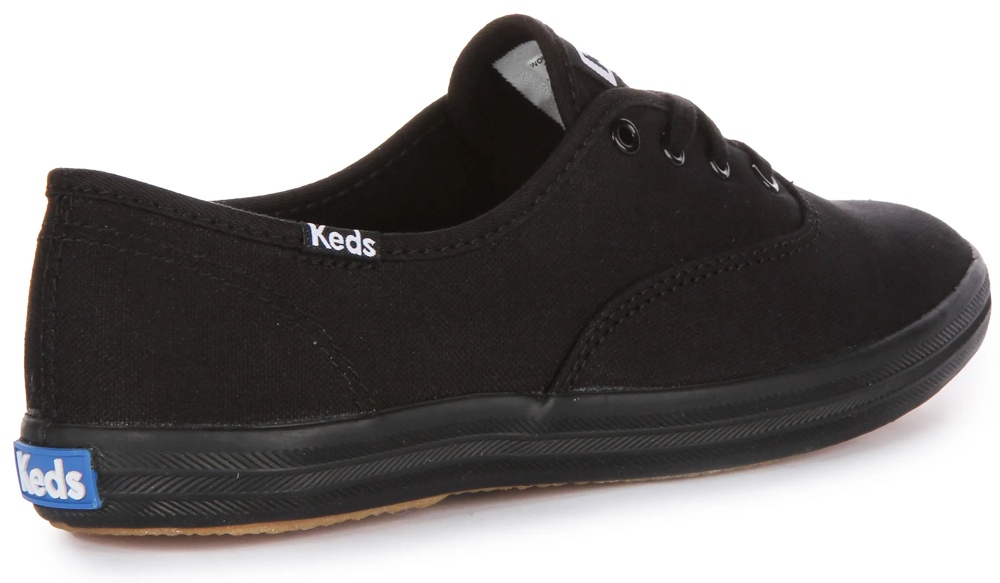 Keds Champion In All Black For Women