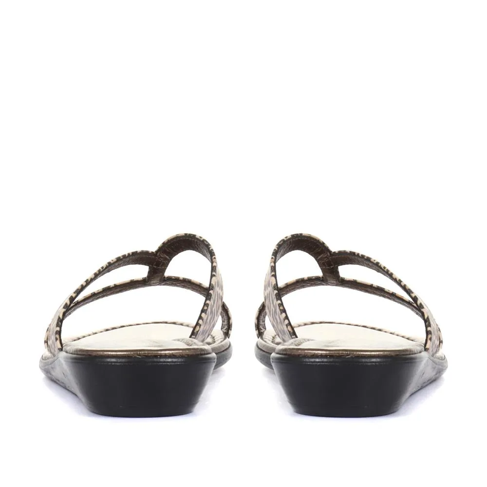 Klevina Leather Sandals - KLEVINA1 / 322 091