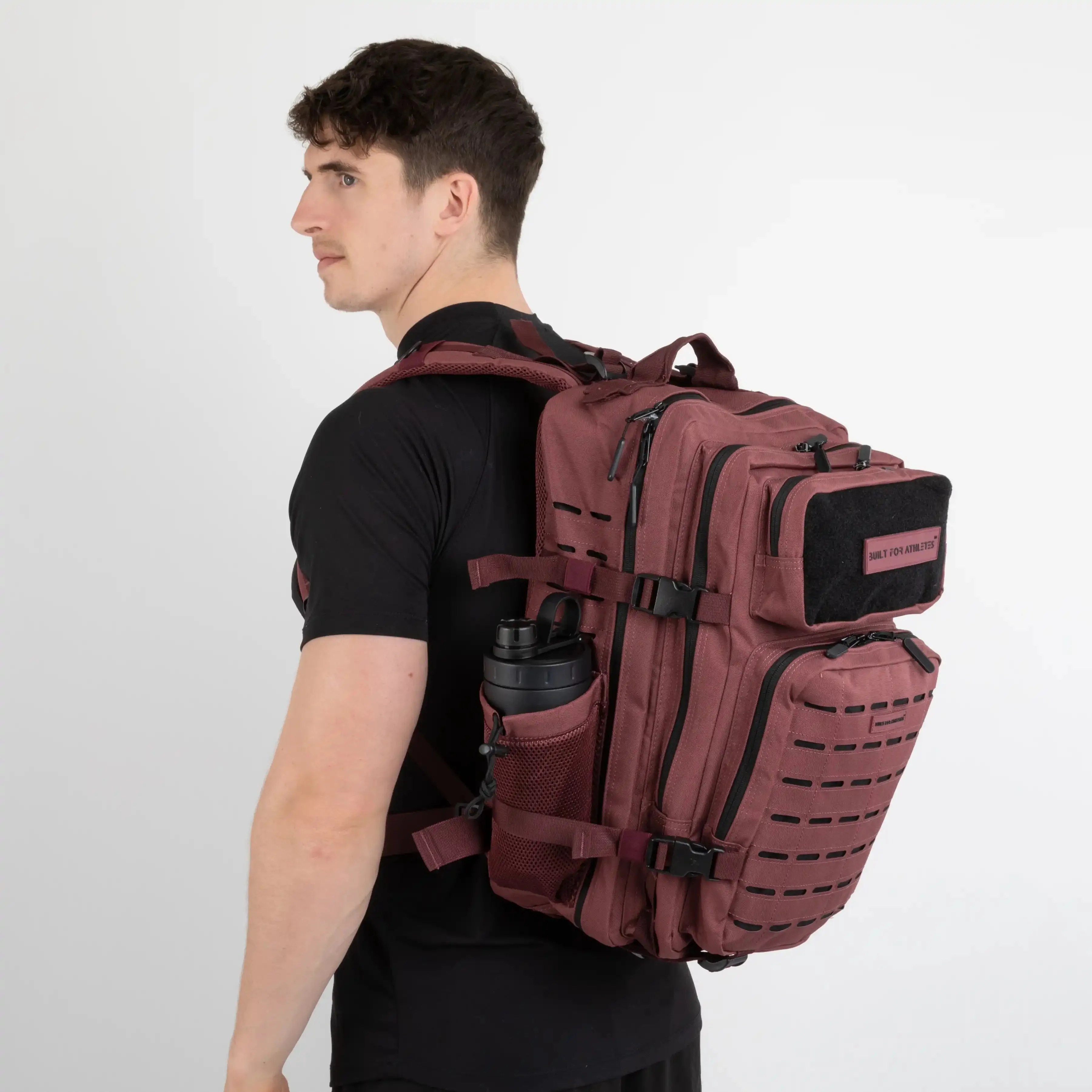 Large Burgundy Gym Backpack