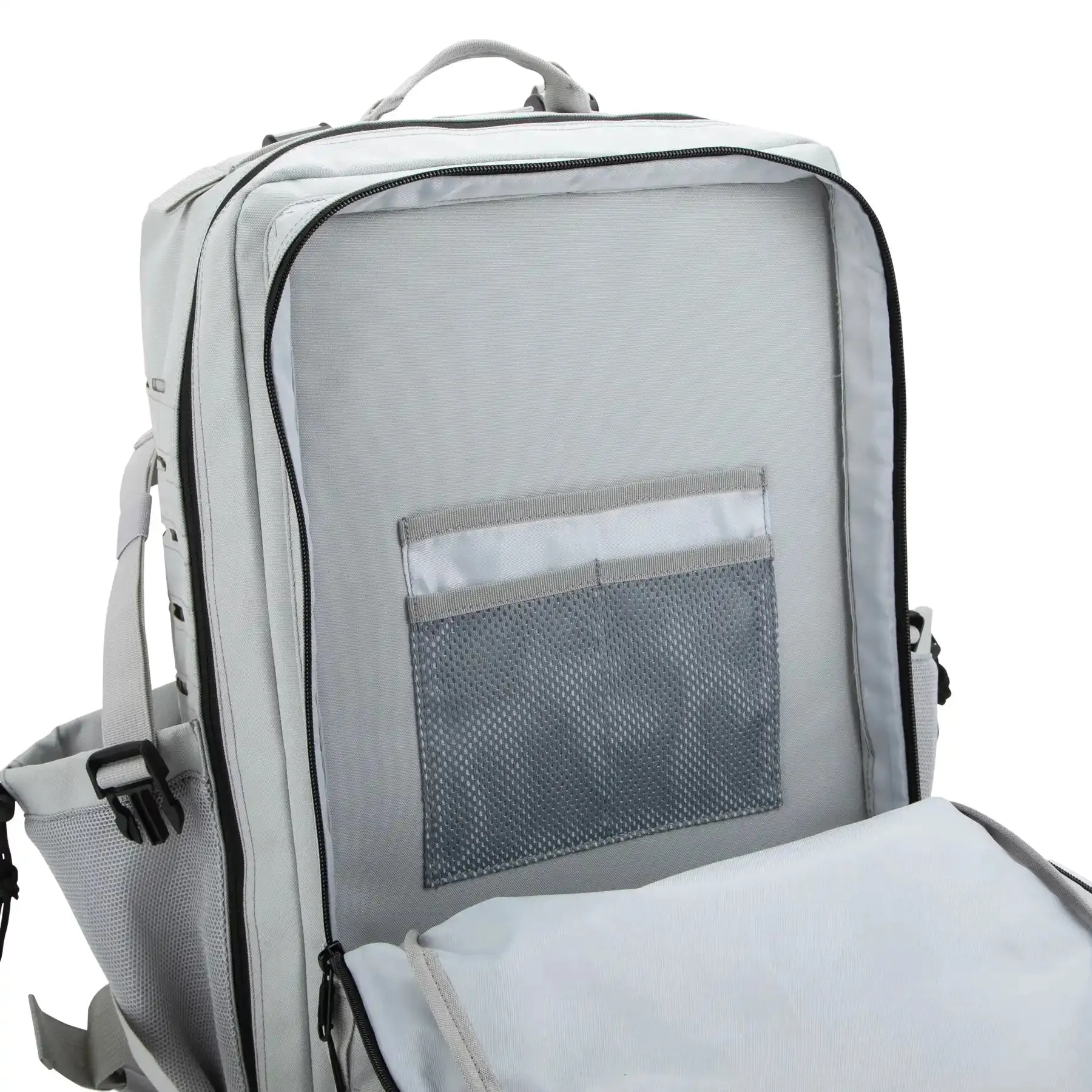 Large Grey & Yellow Gym Backpack