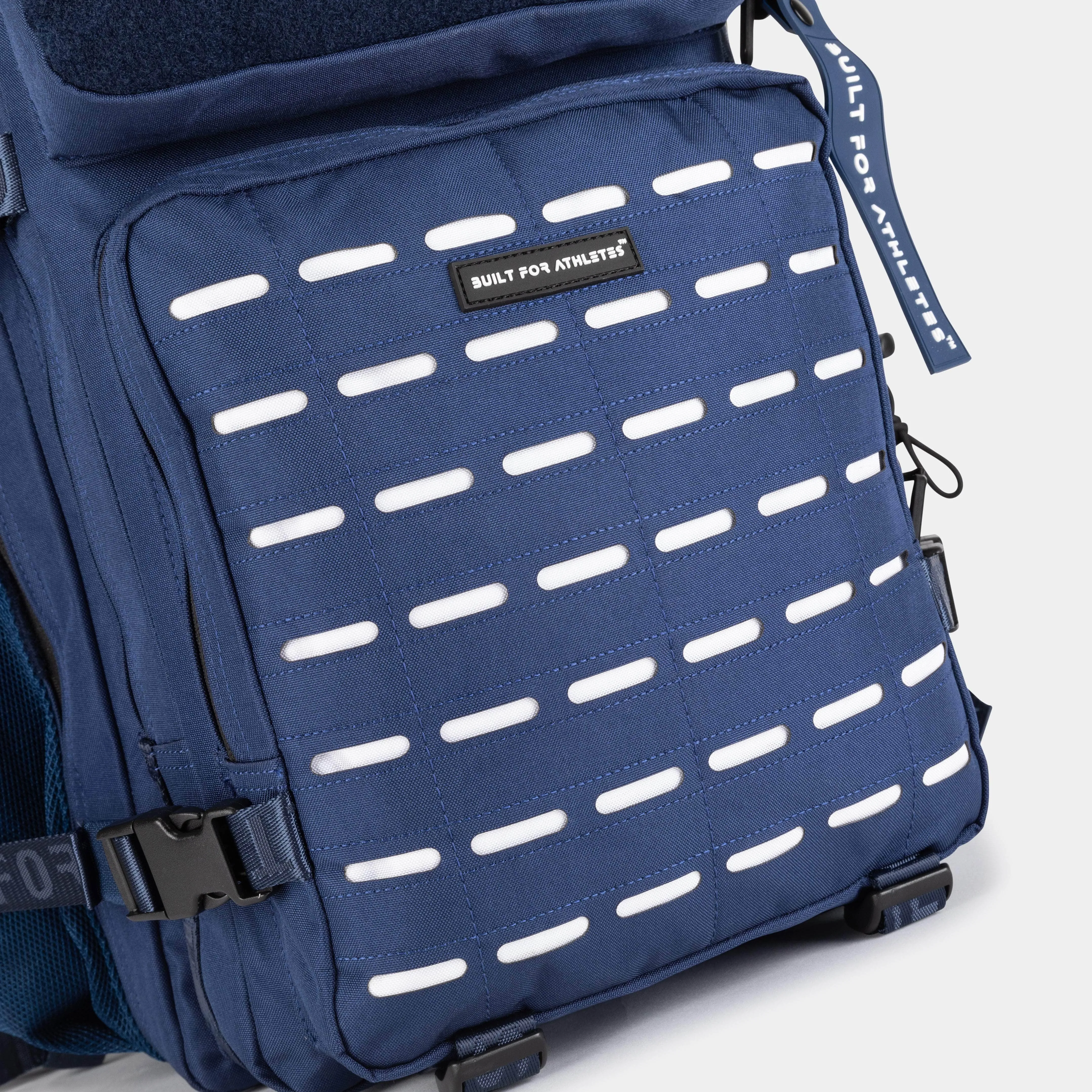 Large Navy & White Gym Backpack