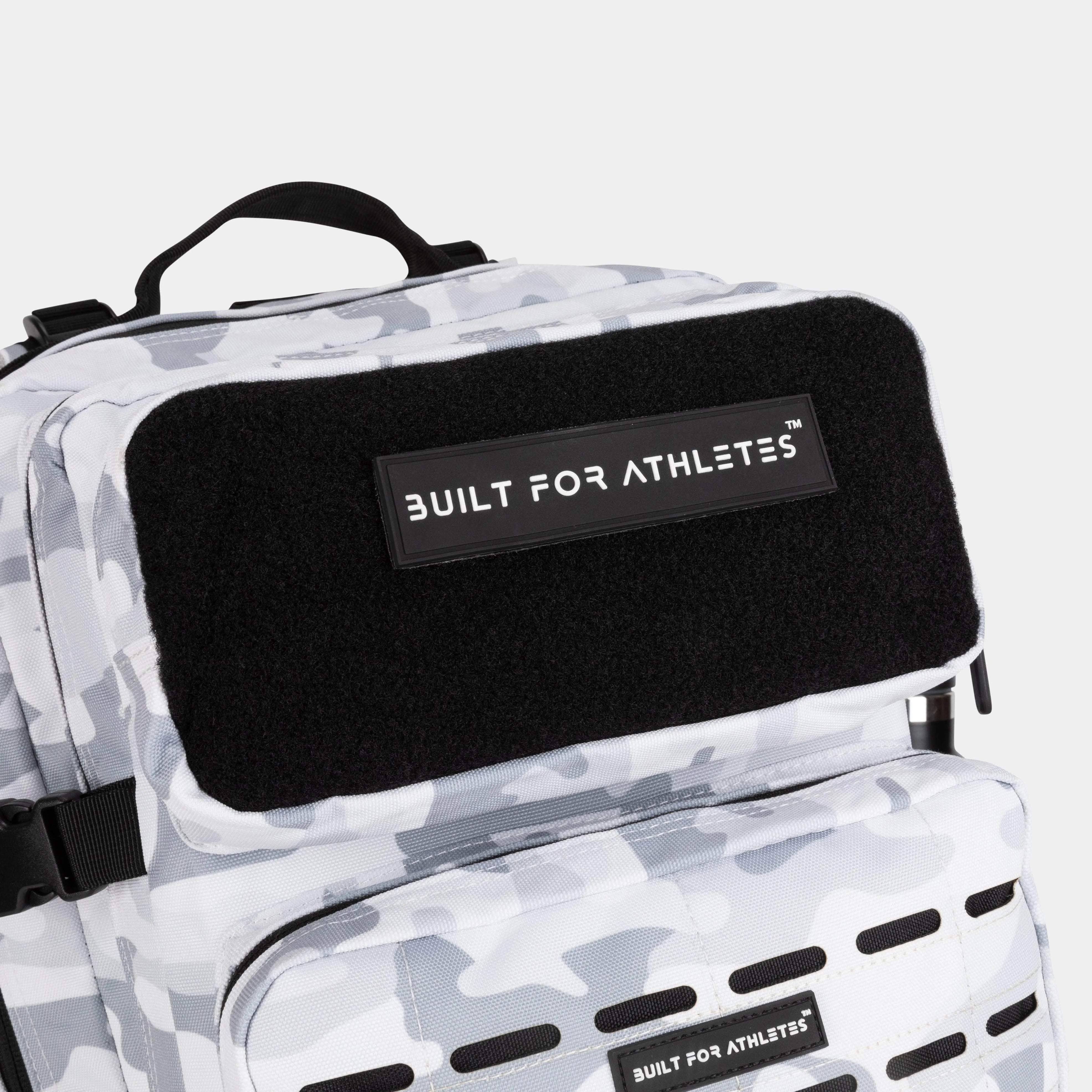 Large White Camo Gym Backpack