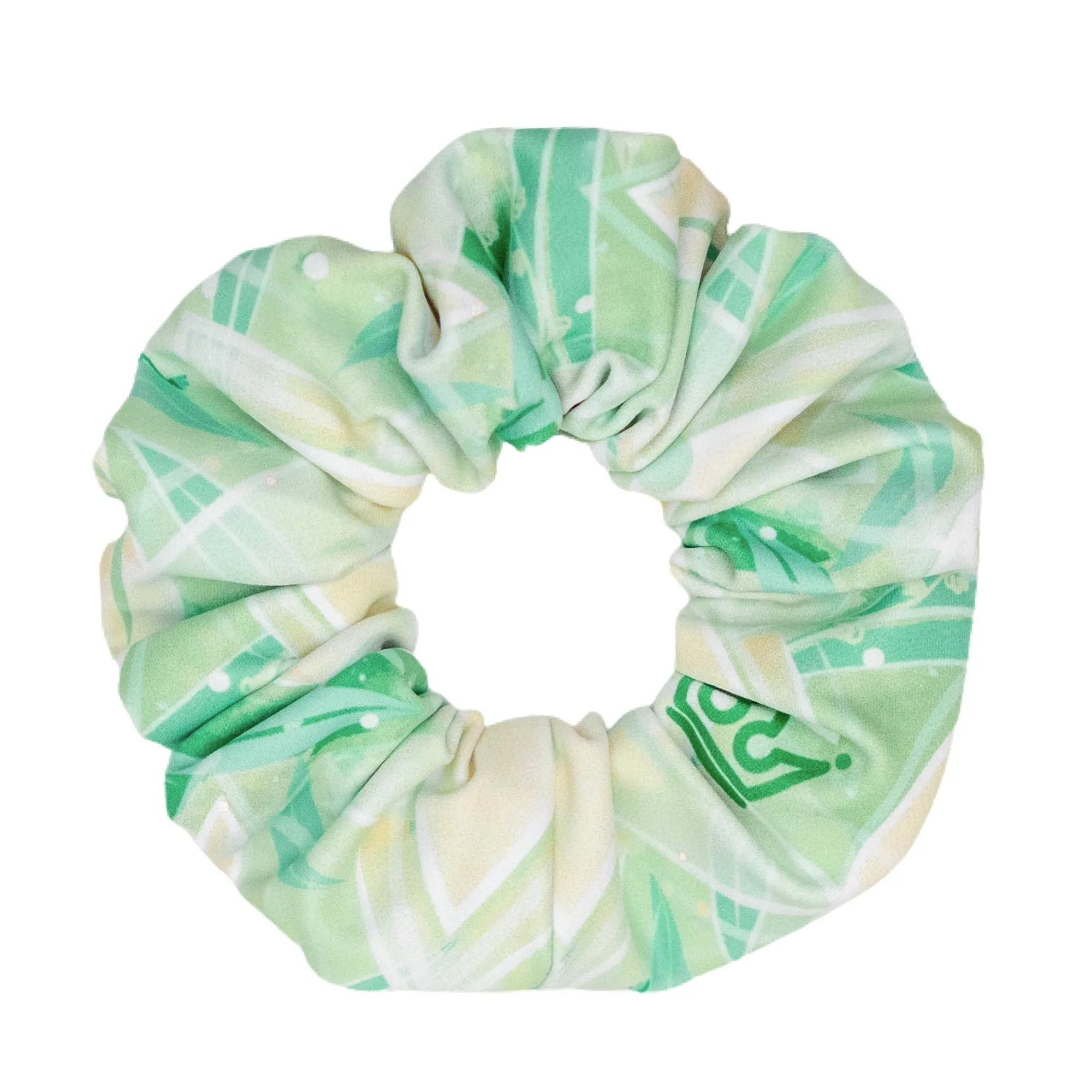 Lily Pad Princess Zipper Scrunchie