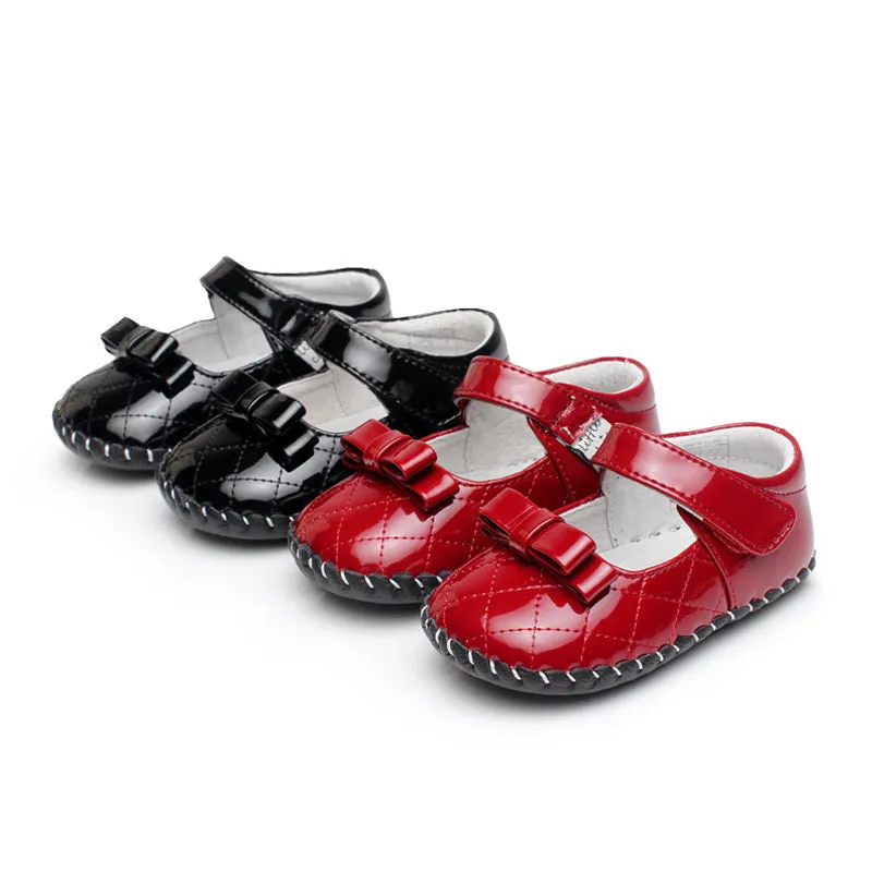 Little Chic Dorothy Black Patent Non Slip Baby Shoes