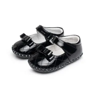 Little Chic Dorothy Black Patent Non Slip Baby Shoes