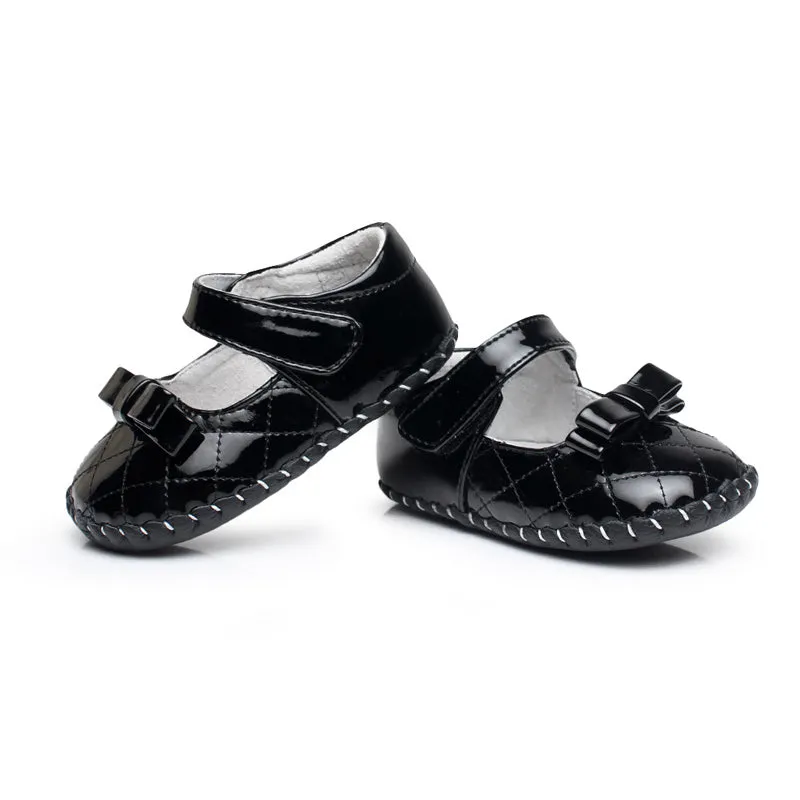 Little Chic Dorothy Black Patent Non Slip Baby Shoes