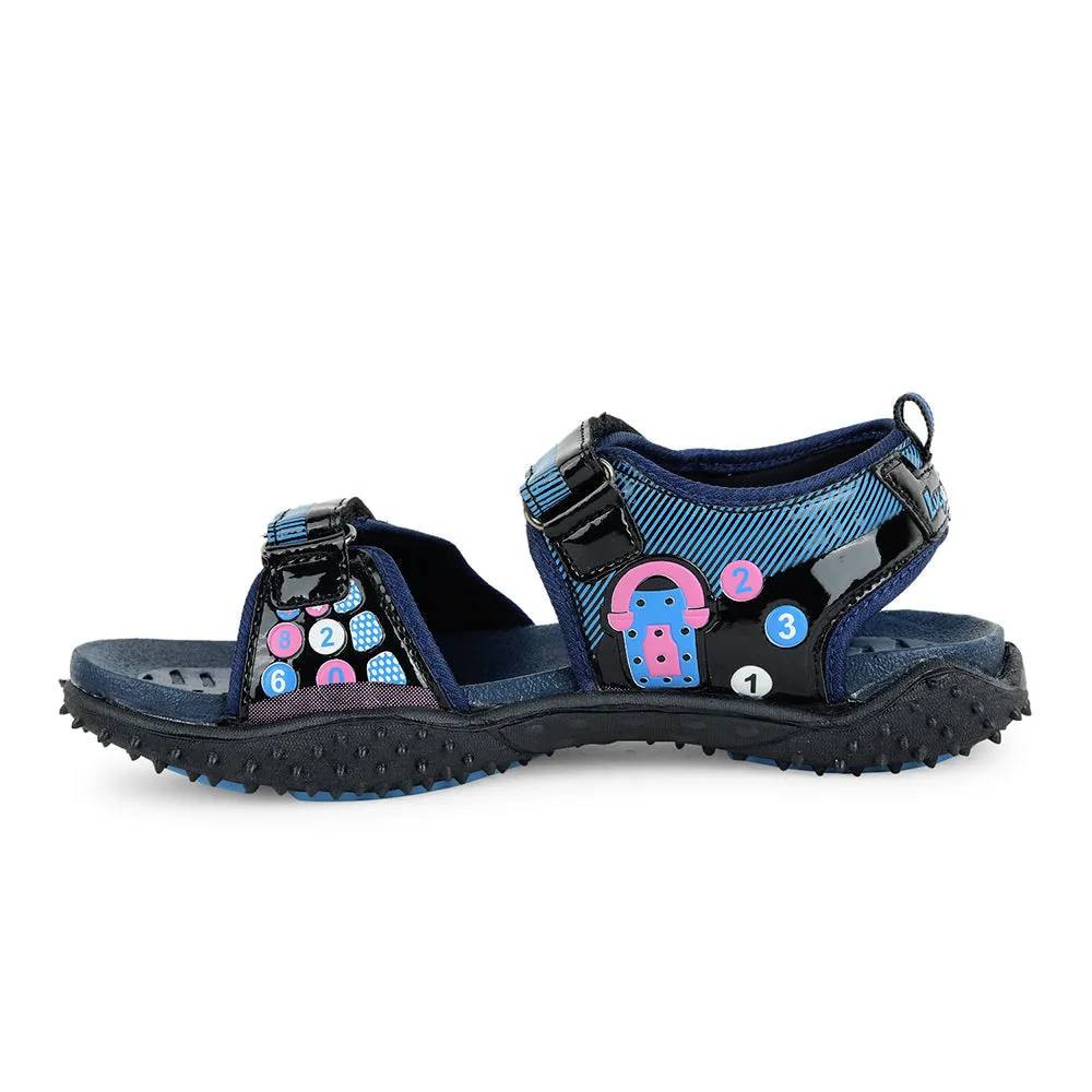 Lucy & Luke by Liberty Kids 8074-303 N.Blue Casual Sandal