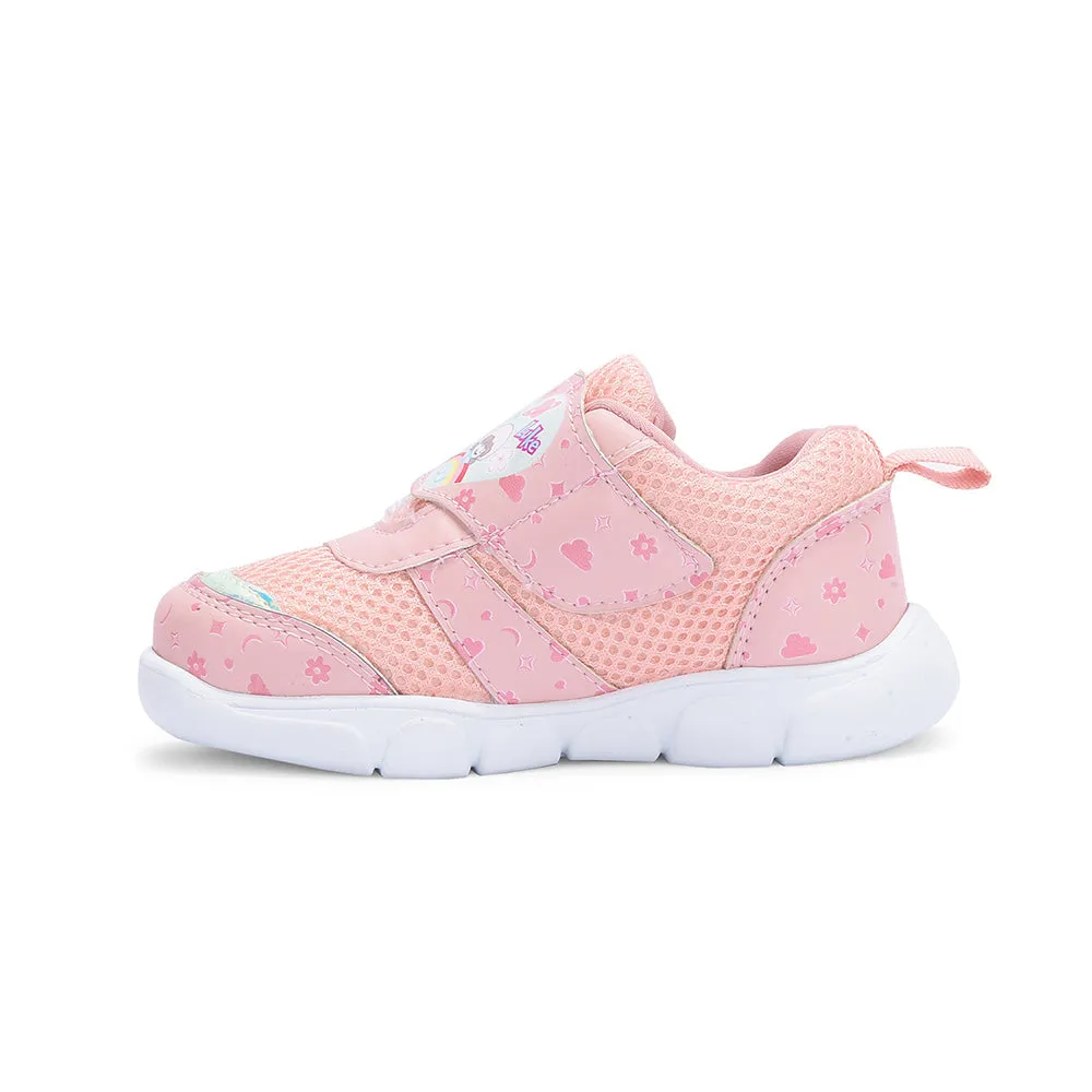 Lucy & Luke By Liberty Kids FLYNN-44 Peach Casual Non Lacing Shoes