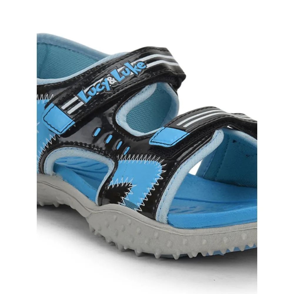 Lucy & Luke (Sky Blue) Casual Sandal For Kids Rico-20 By Liberty