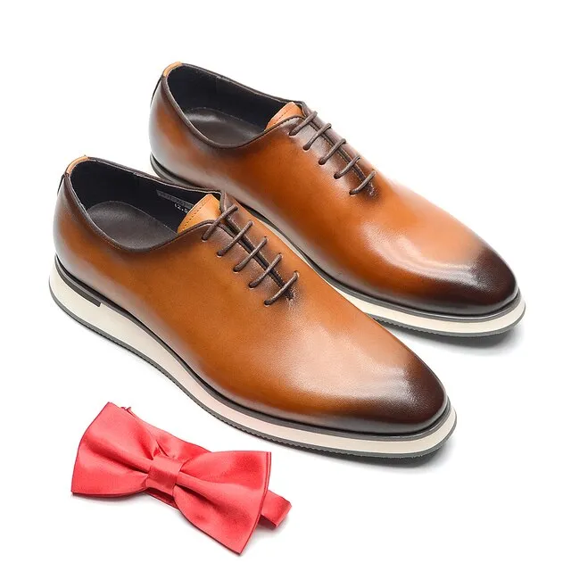 Luxury Genuine Leather Casual Oxford Men Shoes