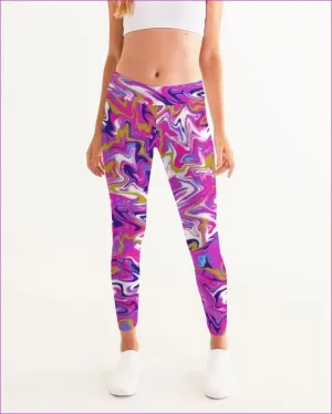 Marbled Pixie Womens Yoga Pants