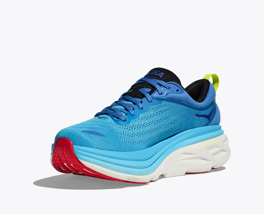 Men's Hoka Bondi 8 (Virtual Blue/Swim Day)