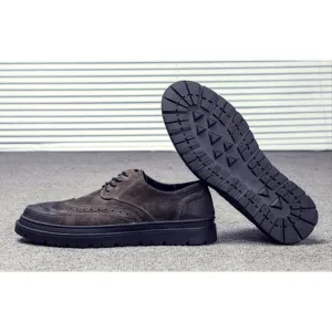 Men's Lace Up Suede Shoes