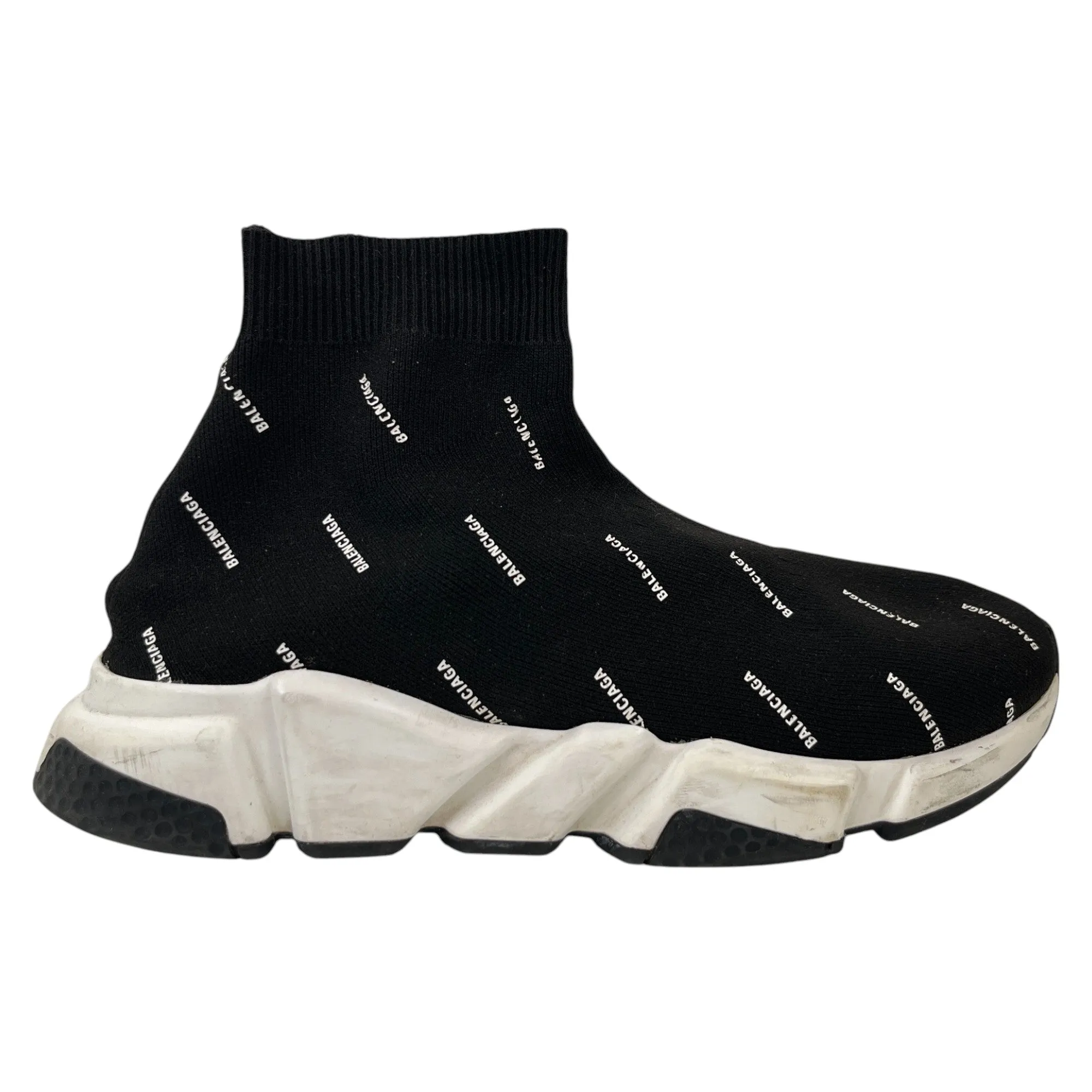 Men's Speed Sock High Trainers Black Size EU 40 / UK 6