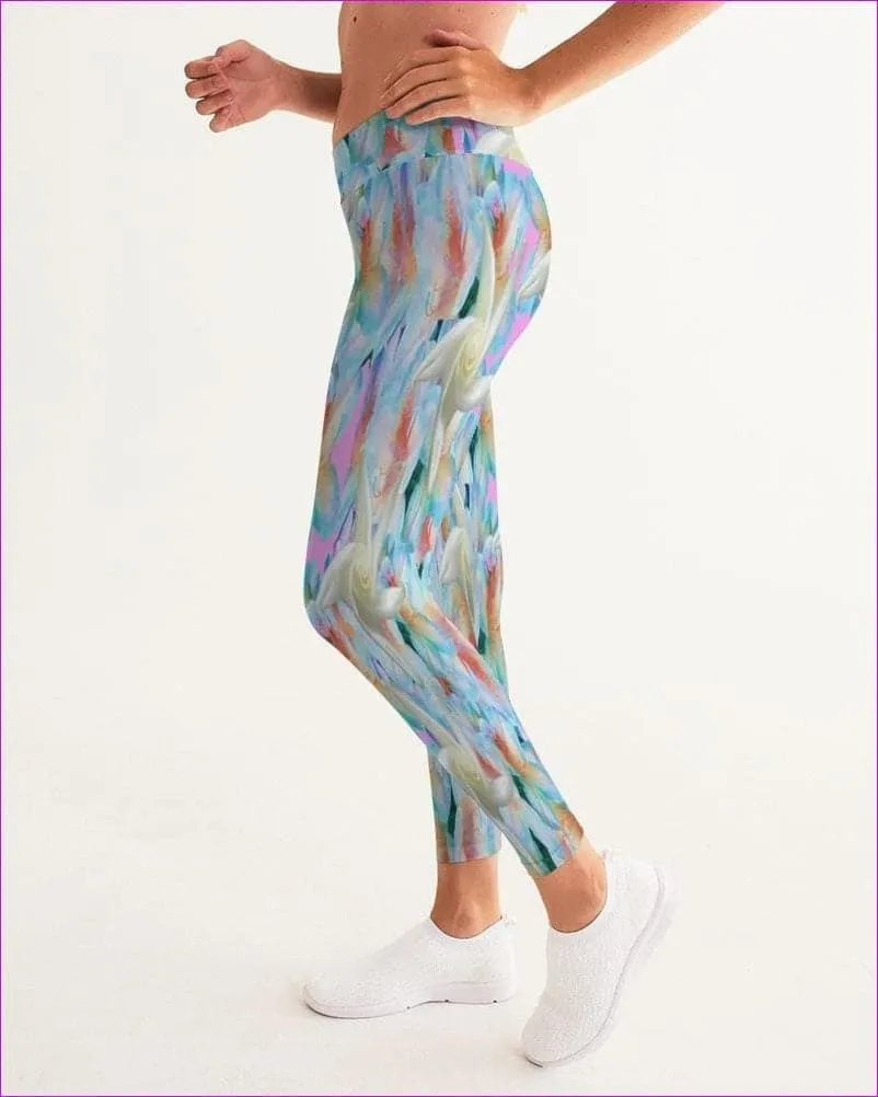 Midnight Floral  Womens Yoga Pant