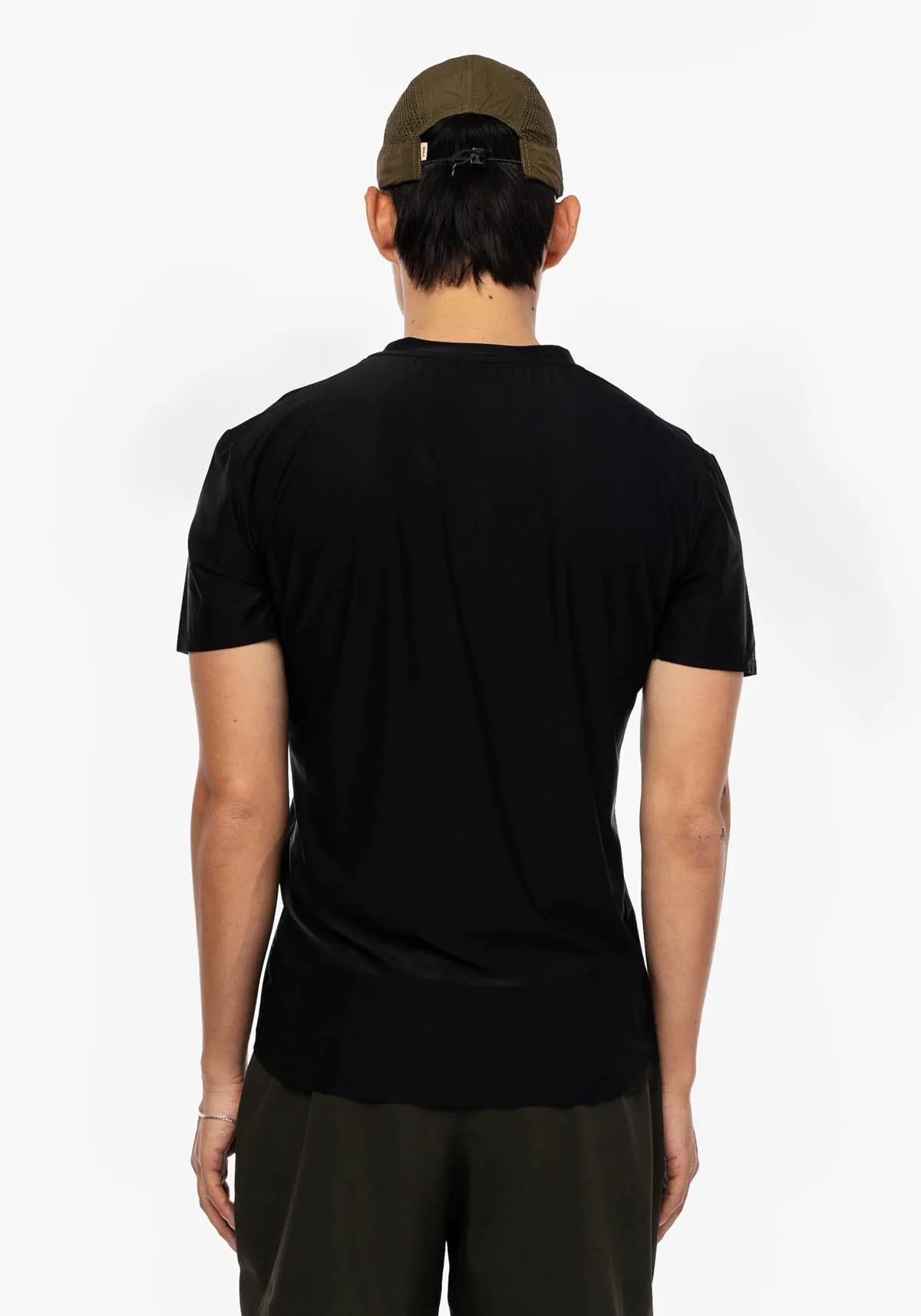 MNS RERUN TEE SS - Black