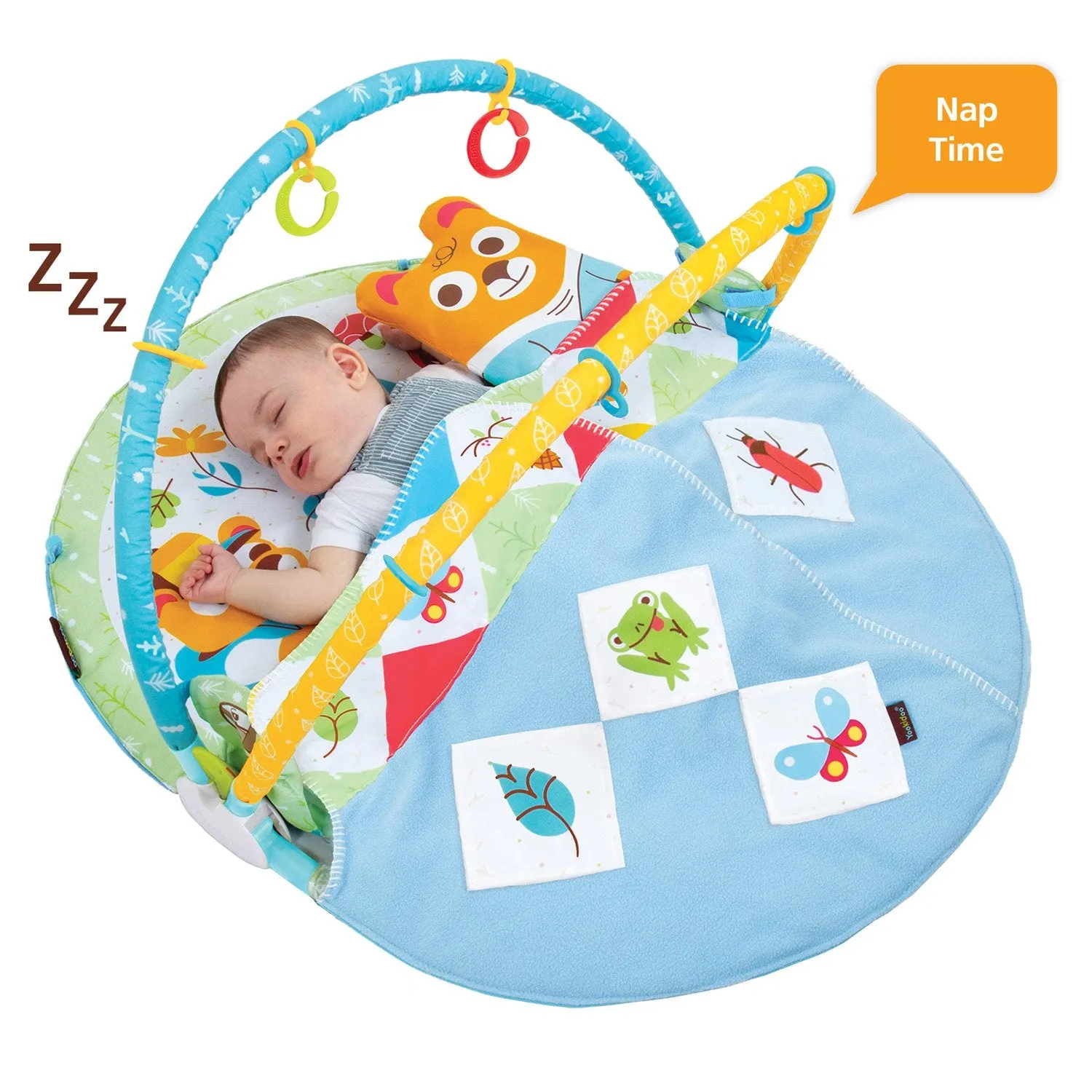 Multifunctional 3-Stage Infant Gym with Blanket and Toys