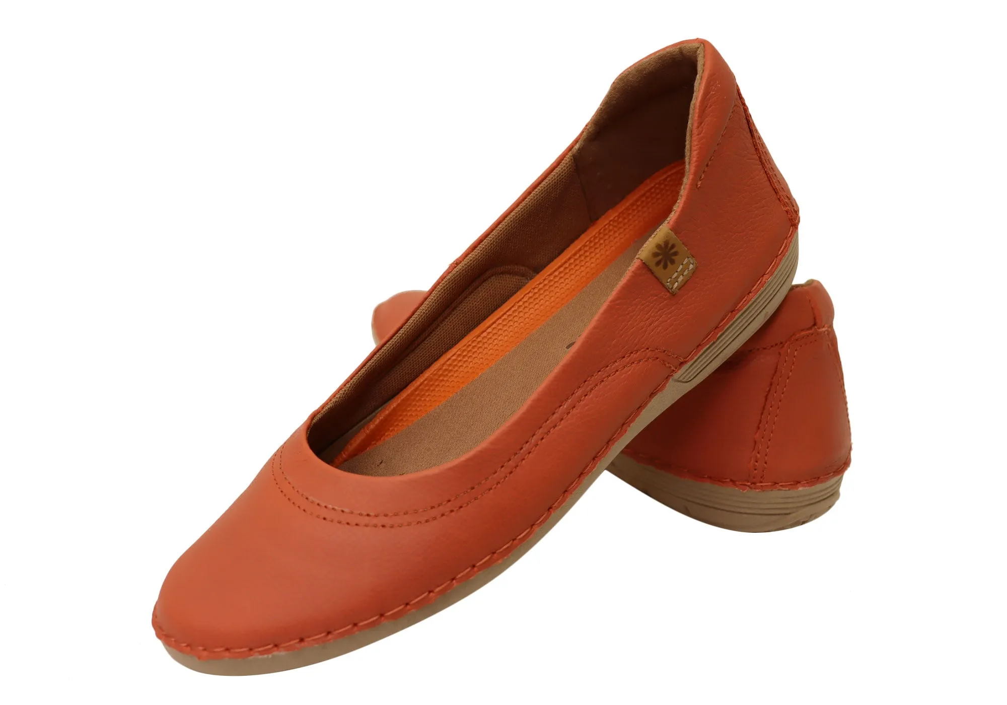 New Face Louise Womens Comfortable Leather Shoes Made In Brazil