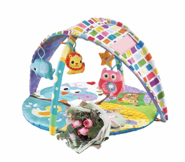 Newborn Baby Play Mat with Flowers | B258