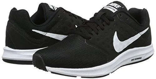 Nike Downshifter 7 Black/White/Anthracite Running Shoe 8.5 Us