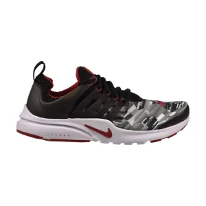 Nike Presto Print (GS) Big Kids' Shoes Black-Gym Red-Wolf Grey