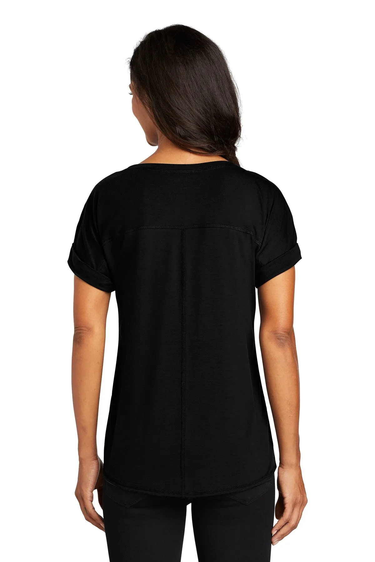 OGIO ® Ladies Luuma Cuffed Short Sleeve. LOG800