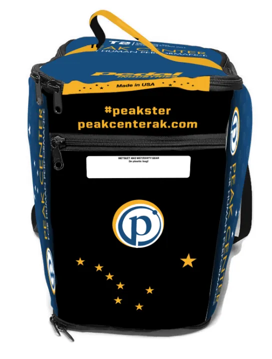 Peaksters 2024 TRIATHLON SPECIFIC RaceDay Bag BLUE